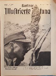 WSTEN, Ewald (Schriftleiter):  Berliner Illustrierte Zeitung. Nummer 30, 27. Juli 1944. Ein verkrusteter Baumstumpf? Nur einen Handgranatenwurf weit liegt der Feind. 