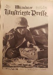 SEYBOTH, Hermann (Schriftleiter):  Mnchner Illustrierte Presse. Nummer 10, 9. Mrz 1944. Kampfpause bei einer Flakbatterie an der Nettuno-Front. 