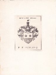   Meminisse Iuvabit (Erinnere) / E. F. Fehling. Gedenkblatt fr Emil Ferdinand Fehling (1847-1927), ehemaliger Senator und Brgermeister von Lbeck. 