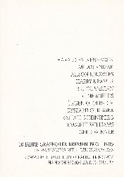 Kommunale Galerie und Graphotek Bremen (Herausgeber):  10 Jahre Graphotek Bremen 1975-1985. Ein Mappenwerk mit 11 Druckgraphiken. 