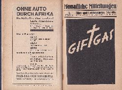 HARDER, Marie M. (Schriftleitung):  Monatliche Mitteilungen. Film- und Lichtbilddienst. 2. Jahrgang 1930. 