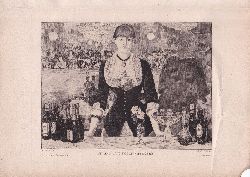 GUERARD, Henri Charles (Knstler):  Un Bar aux Folies-Bergre. Original-Stich nach dem berhmten Gemlde von Edouard Manet. 