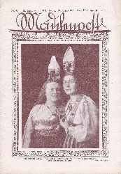 SIMONIS, Susanne (Herausgeber):  Mdchenpost. Zeitschrift fr die weibliche Jugend. Nr. 48, 30. August 1925. An Estland vorbei: Zwei junge Estlnderinnen in ihrer Nationaltracht. 