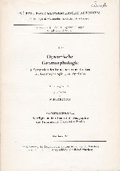 BDEL, J. / Hagedorn, H. (Herausgeber):  Dynamische Geomorphologie. 1. Symposion des Deutschen Arbeitskreises fr Geomorphologie, 1.-6. April 1974. 