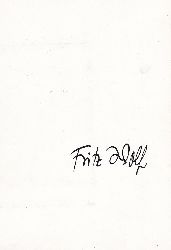 WOLF, Fritz / Kulturgeschichtliches Museum Osnabrck (Herausgeber):  Fritz Wolf Karikaturen. (Mit Widmung und Signatur des Knstlers!). Ausstellung im Akzisehaus. 7. Mai bis 11. Juni 1978. 