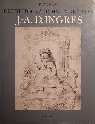 INGRES, Jean-Auguste-Dominique / NAEF, Hans:  Die Bildniszeichnungen von J.-A.-D. Ingres. (5 Bnde, komplett!). 